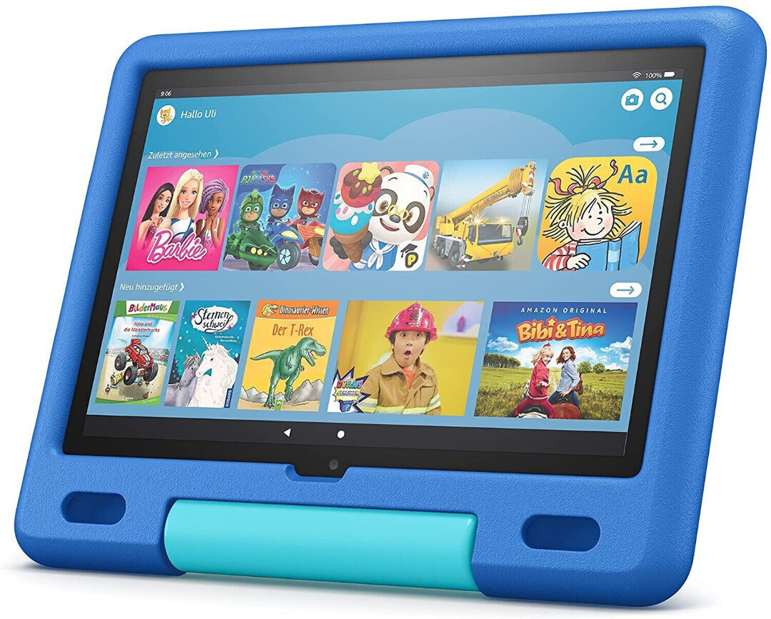 Amazon Fire HD10 32GB Kids 2021, sky blue цена и информация | Tahvelarvutid | kaup24.ee