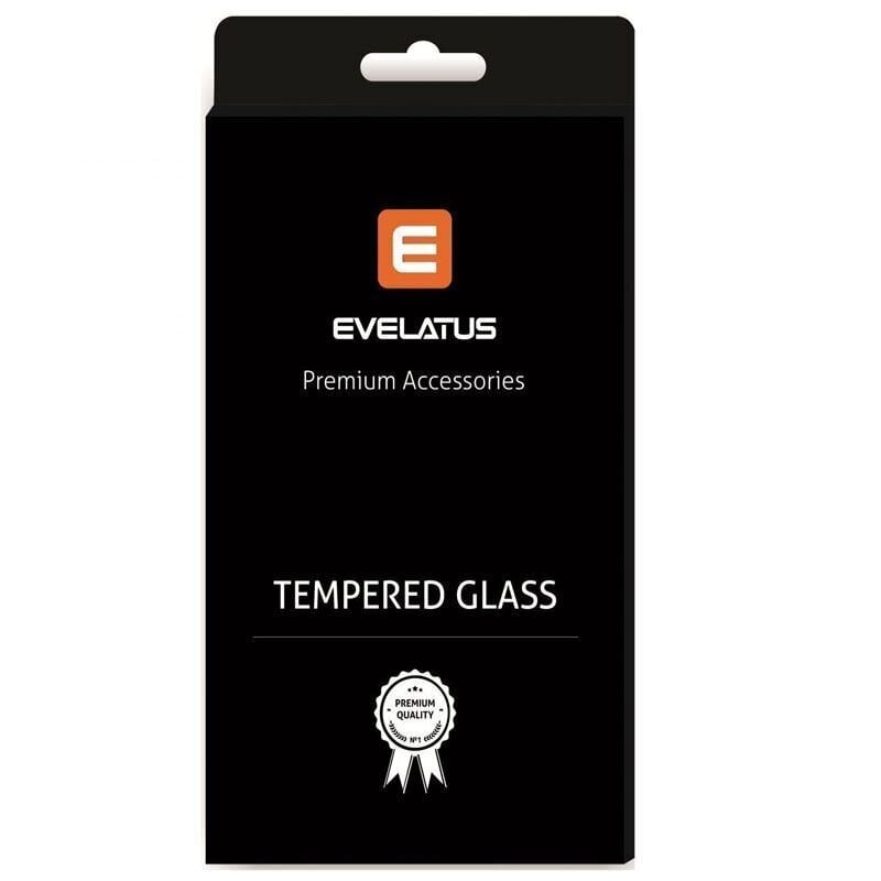 Kaitseklaasid Evelatus    Apple    IPhone 13 Pro MAX 2.5D silk print cover clear tempered glass цена и информация | Ekraani kaitsekiled | kaup24.ee