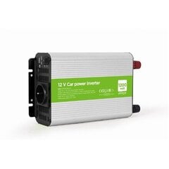 Auto toiteinverter Gembird 12V 1200W : EG-PWC1200-01 цена и информация | Кабели и провода | kaup24.ee