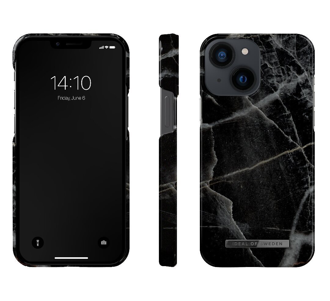 IDeal of Sweden telefoniümbris iPhone 13 Mini Black Thunder Marble цена и информация | Telefoni kaaned, ümbrised | kaup24.ee