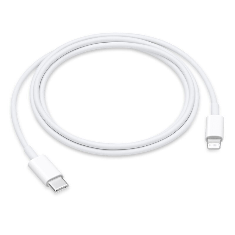 Apple iPhone 12 Mini / Pro / Max laadimiskaabel : DCO-USB-C-LIIP12 , valge hind ja info | Mobiiltelefonide kaablid | kaup24.ee