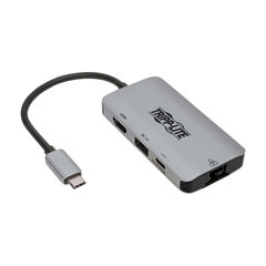 Tripp Lite USB-C Dock U444-06N-H4GUSC Single Display hind ja info | USB jagajad, adapterid | kaup24.ee