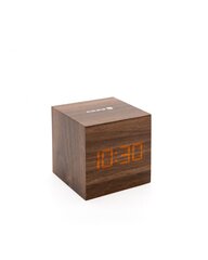 Juhtmeta laadija Evelatus       Multifunctional Clock EMC02    Wooden цена и информация | Часы | kaup24.ee