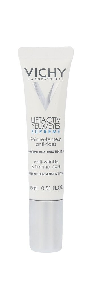 Vichy Liftactiv Yeux Supreme silmakreem 15 ml цена и информация | Silmakreemid, seerumid | kaup24.ee