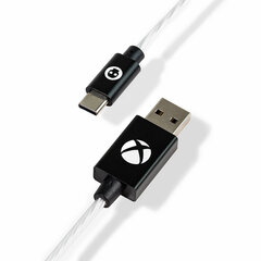 Xbox juhtpuldi laadimiskaabel Numskull LED Type-C hind ja info | Mängukonsoolide lisatarvikud | kaup24.ee