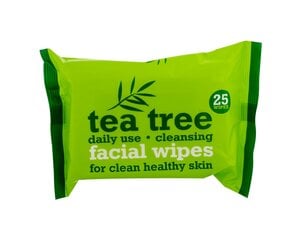 Влажные салфетки Tea Tree Cleansing, 25 шт. цена и информация | Ватная продукция, влажные салфетки | kaup24.ee