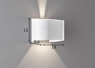 Настенный светильник LED цена и информация | Настенный светильник Конусы | kaup24.ee
