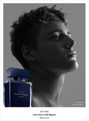 Tualettvesi Narciso Rodriguez For Him Bleu Noir EDT meestele, 10 ml hind ja info | Meeste parfüümid | kaup24.ee