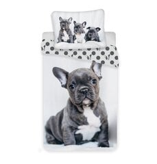 Jerry Fabrics voodipesukomplekt Bulldog, 140x200, 2tk hind ja info | Voodipesu | kaup24.ee