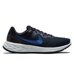 Nike мужская обувь для бега REVOLUTION 6 NN, темно-синий-белый 43 907171432 цена и информация | Кроссовки для мужчин | kaup24.ee