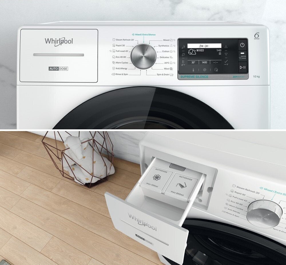 Whirlpool W8 W046WB EE цена и информация | Pesumasinad | kaup24.ee