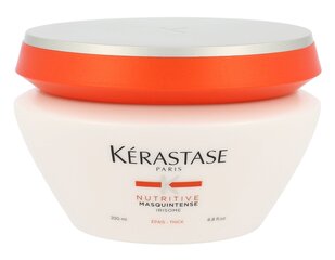 Toitev juuksemask Kerastase Nutritive Masquintense Thick Irisome 200 ml цена и информация | Маски, масла, сыворотки | kaup24.ee