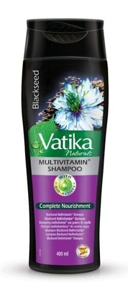 Dabur Vatika MutiVit šampoon Blackseed, 400 ml цена и информация | Šampoonid | kaup24.ee