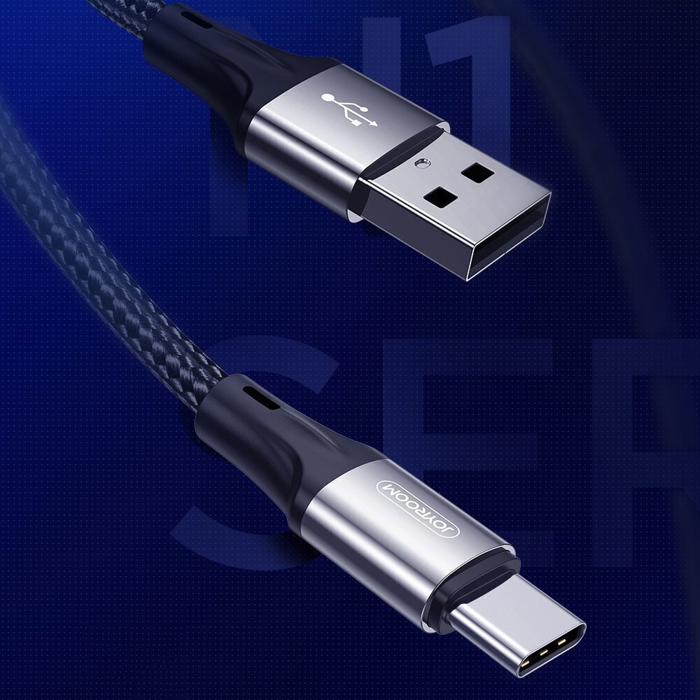 USB-kaabel Joyroom – USB Type C 3 A, 1,5 m (S-1530N1) hind ja info | Mobiiltelefonide kaablid | kaup24.ee