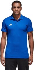 Мужская футболка Adidas Condivo 18 CO Polo CF4375, синяя цена и информация | Meeste T-särgid | kaup24.ee