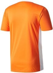 Мужская футболка Adidas Entrada 18 JSY CD8366, оранжевая цена и информация | Мужские футболки | kaup24.ee