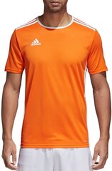 Мужская футболка Adidas Entrada 18 JSY CD8366, оранжевая цена и информация | Meeste T-särgid | kaup24.ee