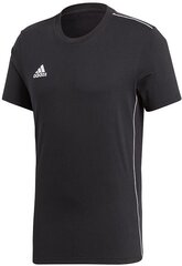 T-särk meestele Adidas Core 18 Tee CE9063, must hind ja info | Meeste T-särgid | kaup24.ee