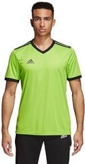 Мужская футболка Adidas Tabela 18 JSY CE1716, зеленая цена и информация | Мужские футболки | kaup24.ee