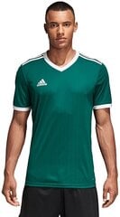 T-särk meestele Adidas Tabela 18 CE8946, roheline hind ja info | Meeste T-särgid | kaup24.ee