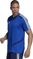 T-särk meestele Adidas Tiro 19 TR JS DT5285, sinine hind ja info | Meeste T-särgid | kaup24.ee