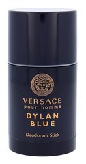 Парфюмированный дезодорант Versace Pour Homme Dylan Blue 75 мл цена и информация | Мужская парфюмированная косметика | kaup24.ee