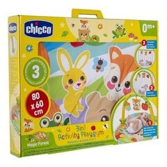 Tegevuskeskus Chicco Magic Forest 3 ühes (80 x 60 cm) hind ja info | Imikute mänguasjad | kaup24.ee