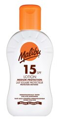 Malibu Lotion SPF15 солнцезащитный крем 100 мл цена и информация | Кремы от загара | kaup24.ee