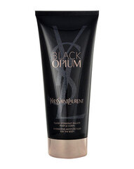 Ihupiim Yves Saint Laurent Black Opium naistele, 200 ml hind ja info | Lõhnastatud kosmeetika naistele | kaup24.ee