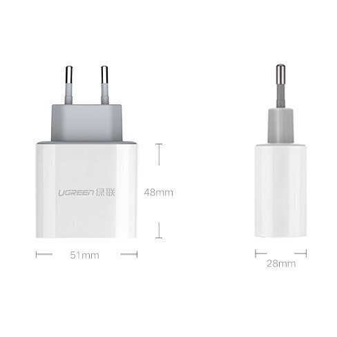 Ugreen CD104 20384 hind ja info | Mobiiltelefonide laadijad | kaup24.ee