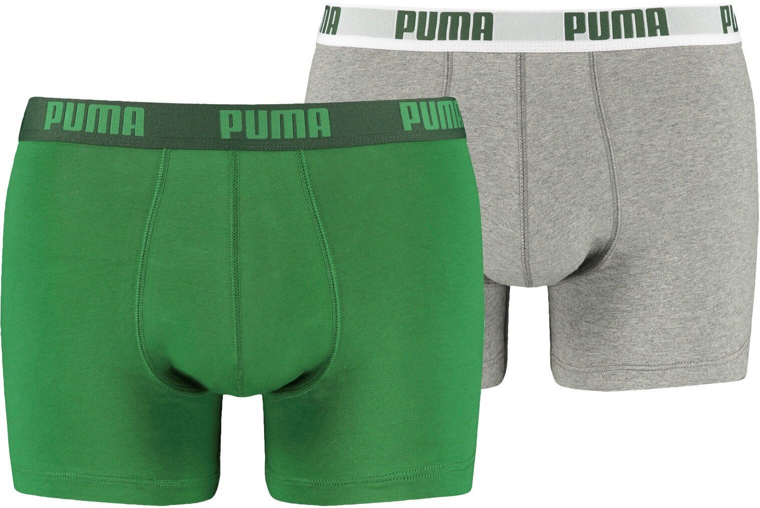 Meeste bokserid Puma BASIC (Suurus USA): Värvus - Roheline hind ja info | Meeste aluspesu | kaup24.ee