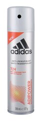 Pihustav deodorant Adidas, 200 ml hind ja info | Deodorandid | kaup24.ee