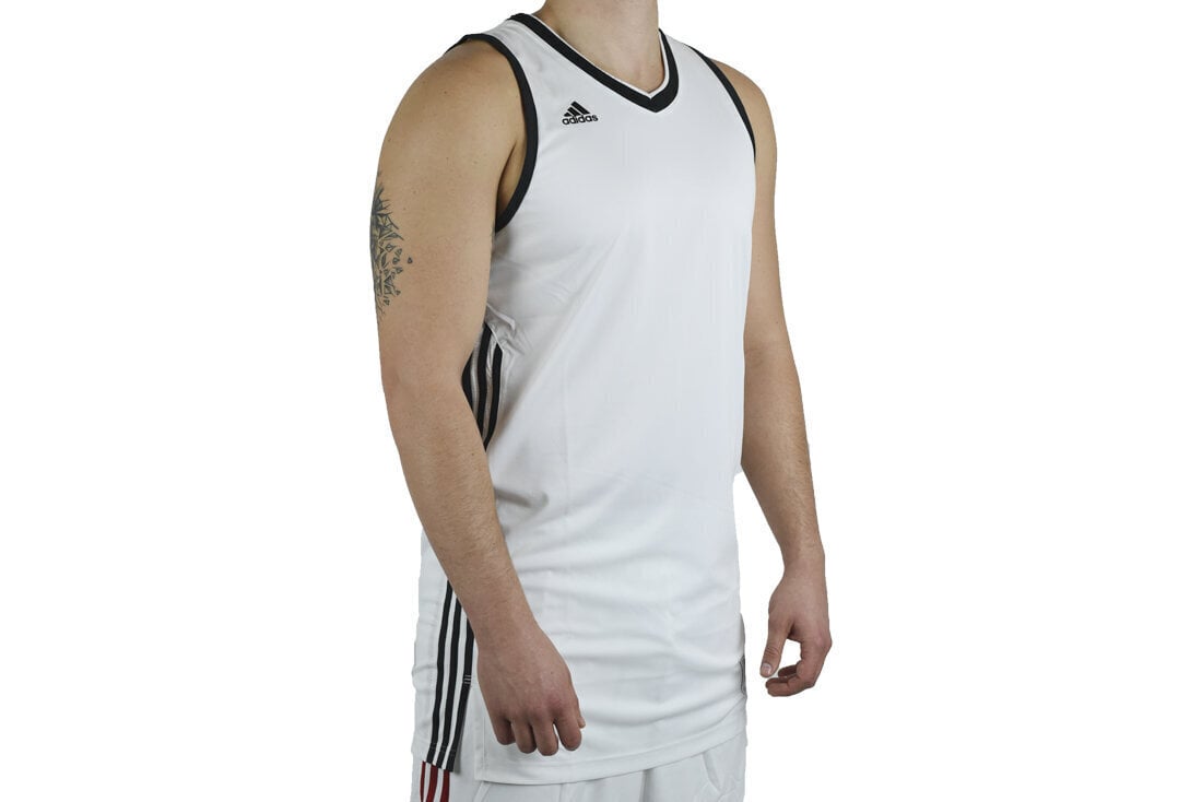 T-särk meestele Adidas E Kit JSY 3.0 AI4663, must цена и информация | Meeste spordiriided | kaup24.ee