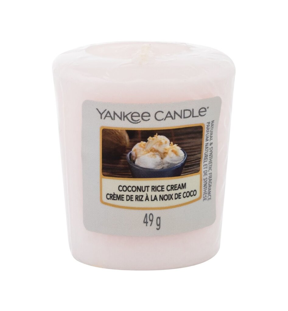Lõhnaküünal Yankee Candle Coconut Rice Cream 49 g hind ja info | Küünlad, küünlajalad | kaup24.ee