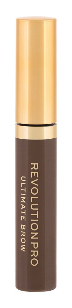 Makeup Revolution London Revolution PRO Ultimate Brow kulmuvärv 5,8 ml, Medium Brown цена и информация | Ripsmetušid, lauvärvid, silmapliiatsid, seerumid | kaup24.ee