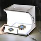Puluz LED valguskast 20 cm koos varjumatiga цена и информация | Fotovalgustuse seadmed | kaup24.ee