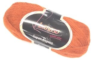 Kudumislõng Lanoso Super Angora 100g; 208 värvi цена и информация | Принадлежности для вязания | kaup24.ee