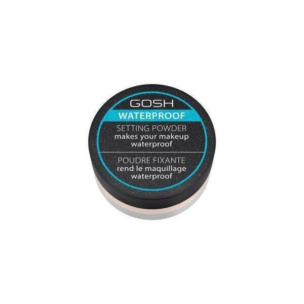 GOSH Waterproof Setting Powder viimistluspuuder 7 g, 01 Transparent цена и информация | Jumestuskreemid, puudrid | kaup24.ee