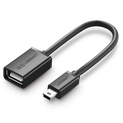 OTG mini USB adapter UGREEN US249 (black) цена и информация | Адаптеры и USB-hub | kaup24.ee