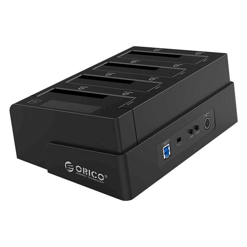 Orico Clone Hard Drive Dock 2.5 / 3.5 inch 4 Bay USB3.0 1 to 3 (black) цена и информация | USB jagajad, adapterid | kaup24.ee