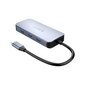 Orico 6-in-1 Adapter Hub, HDMI 4K + 3x USB 3.0 + RJ45+ USB-C PD 100W hind ja info | USB jagajad, adapterid | kaup24.ee