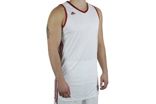 Мужская футболка Adidas E Kit JSY 3.0 AI4662, белая цена и информация | Мужская спортивная одежда | kaup24.ee