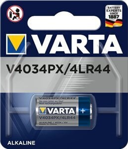 Varta Electronics patarei 4LR44 V4034PX, 1 tk. hind ja info | Patareid | kaup24.ee