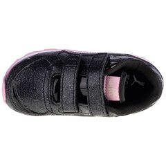 Laste tossud Puma Vista Glitz V Infants Jr 369721-10, must hind ja info | Laste spordijalatsid | kaup24.ee