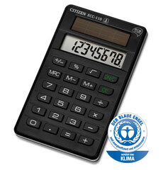 Калькулятор Citizen ЕСС 110 ECO цена и информация | Канцелярские товары | kaup24.ee