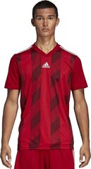 Футболка мужская Adidas Striped 19 JSYDP3199, красная цена и информация | Meeste T-särgid | kaup24.ee