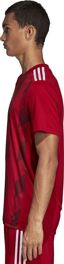 T-särk meestele Adidas Striped 19 JSYDP3199, punane hind ja info | Meeste T-särgid | kaup24.ee