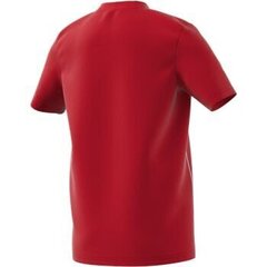 Футболка ADIDAS Core18 Tee, цвет Power Red / White цена и информация | Meeste T-särgid | kaup24.ee