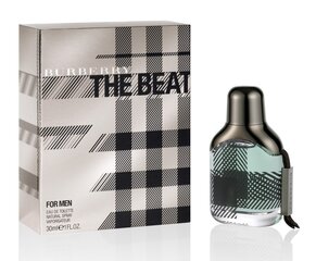 Туалетная вода Burberry The Beat For Men EDT, 30 мл цена и информация | Мужские духи | kaup24.ee