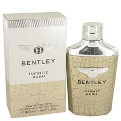 Bentley Infinite Rush EDT для мужчин 100 мл цена и информация | Мужские духи | kaup24.ee